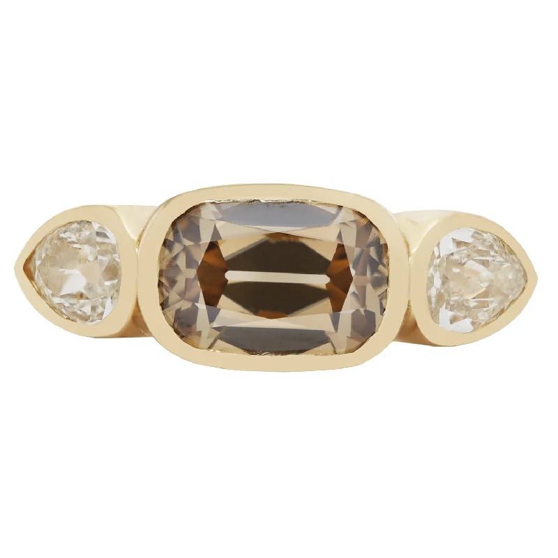 Cognac Radiance Diamond Ring