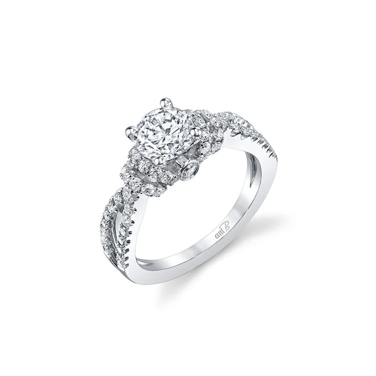 Diamond Semi Mount Engagement Ring