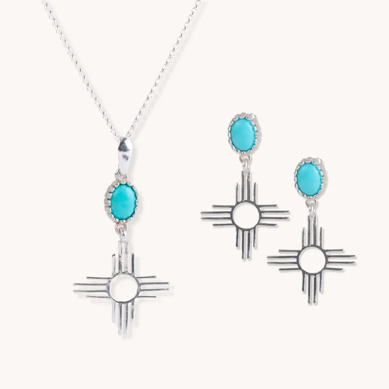 Enchantment: Turquoise Zia Set