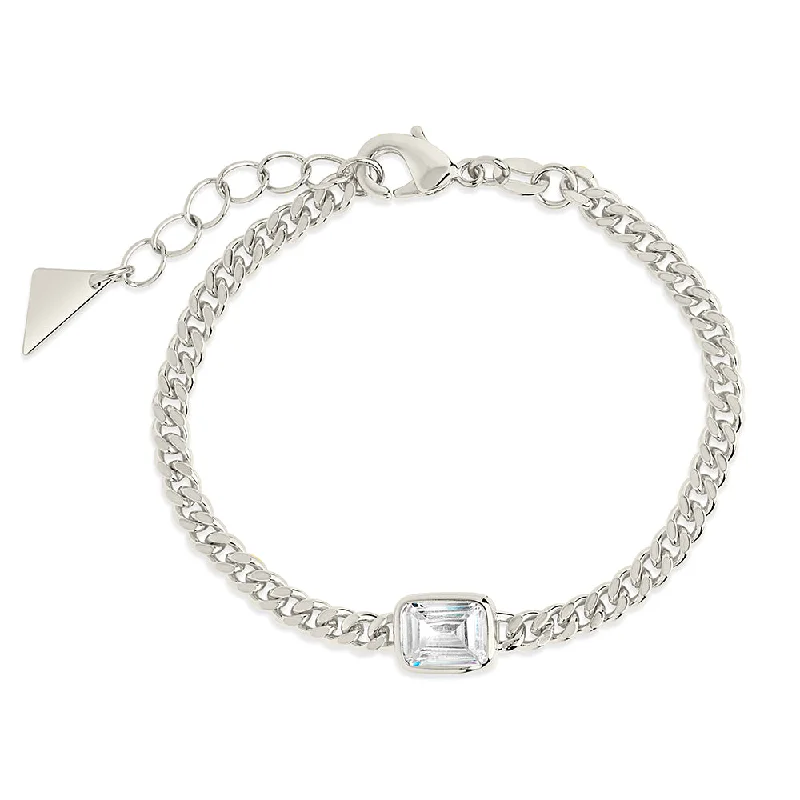 Harper CZ Stationed Bracelet