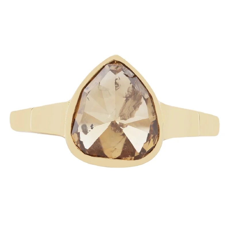 Hazel Diamond Pear Ring