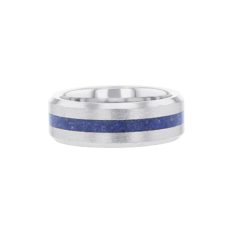 Jay Serinium & Lapis Lazuli Wedding Ring