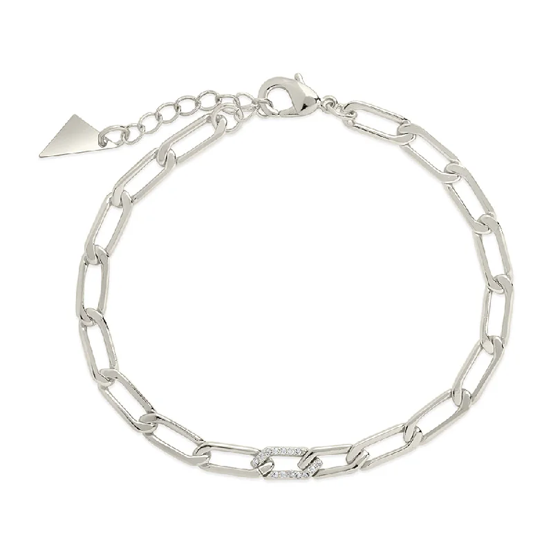 Kinslee CZ Chain Bracelet