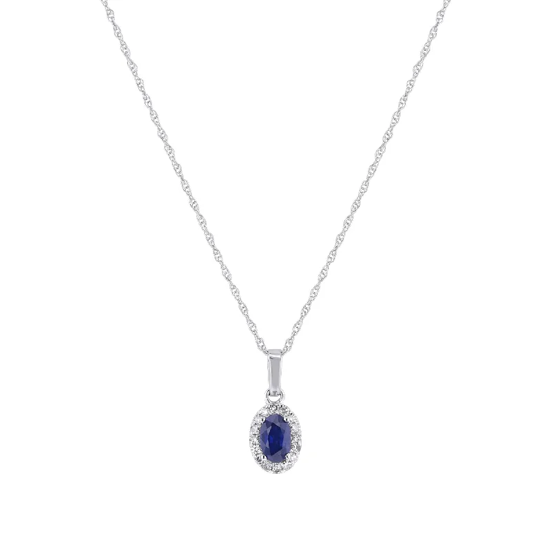 Popsicle Sapphire & Diamond Necklace