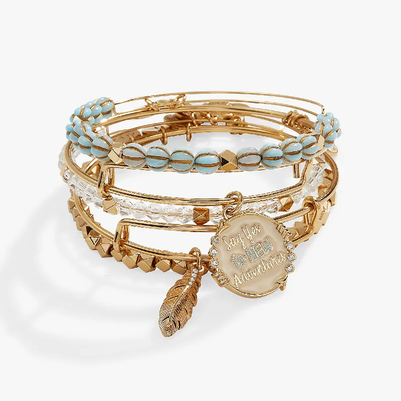 Say Yes to New Adventures Bangle Set of 5